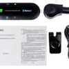 Автомобільний бездротовий динамік-гучномовець Bluetooth Hands Free kit HB 505-BT (спікерфон) - Зображення 4