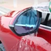 Плівка Anti-fog film 95*95 мм, анти-дощ для дзеркал авто / безбарвна захисна плівка від води відблисків та бруду - Зображення 3
