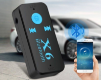Бездротовий адаптер Bluetooth, приймач, аудіо ресивер BT-X6 TF card