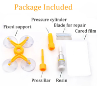 Повний набір для ремонту лобового скла Sunroz Windshield Repair Kit - Зображення 4