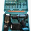 Шуруповерт Makita 550 DWE (24V, 5.0AH) з набором інструментів, запасний акумулятор - Зображення 6