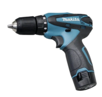 Акумуляторний шуруповерт 12V з набором Makita DF330DWE, набір біт та запасний акумулятор - Зображення 4