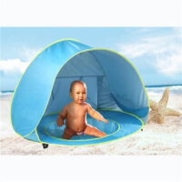 Намет дитячий з басейном автоматичний (WM-BABY POOL) Синій - Зображення 2